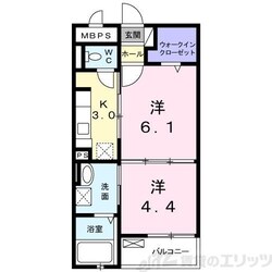 ルミナスハートの物件間取画像